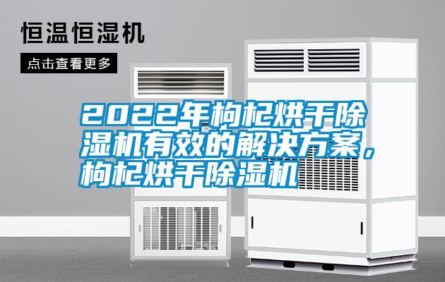 2022年枸杞烘干除濕機有效的解決方案,枸杞烘干除濕機