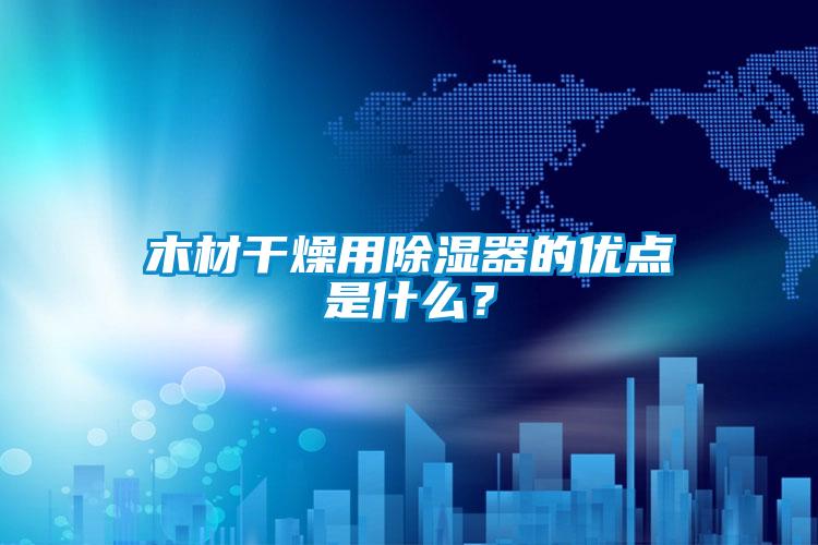 木材干燥用除濕器的優點是什么?