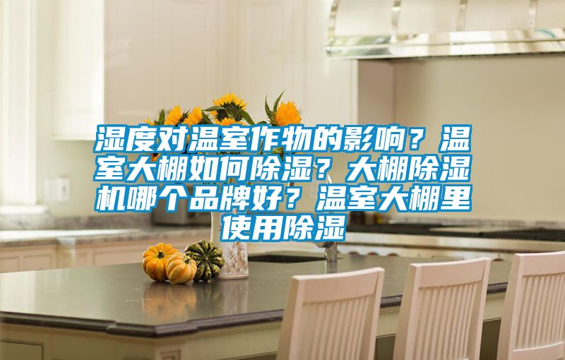 濕度對溫室作物的影響?溫室大棚如何除濕?大棚除濕機哪個品牌好?溫室大棚里使用除濕